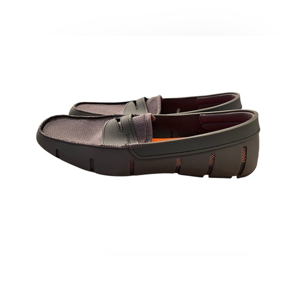 NWOB Swims Men’s Penny Loafers in Charcoal in size 11 - Picture 5 of 10